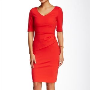 Diane von Furstenberg Bevin elbow length dress